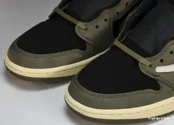 Hyperoad OG 1 Travis OLIVE BLACK Air Low Scott Jordan x 0401